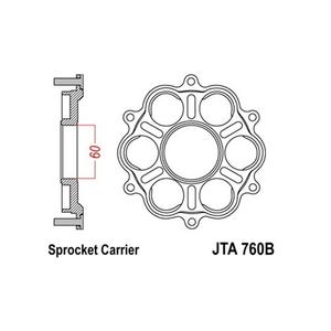 Rosettenmitnehmer JT JTA 760B
