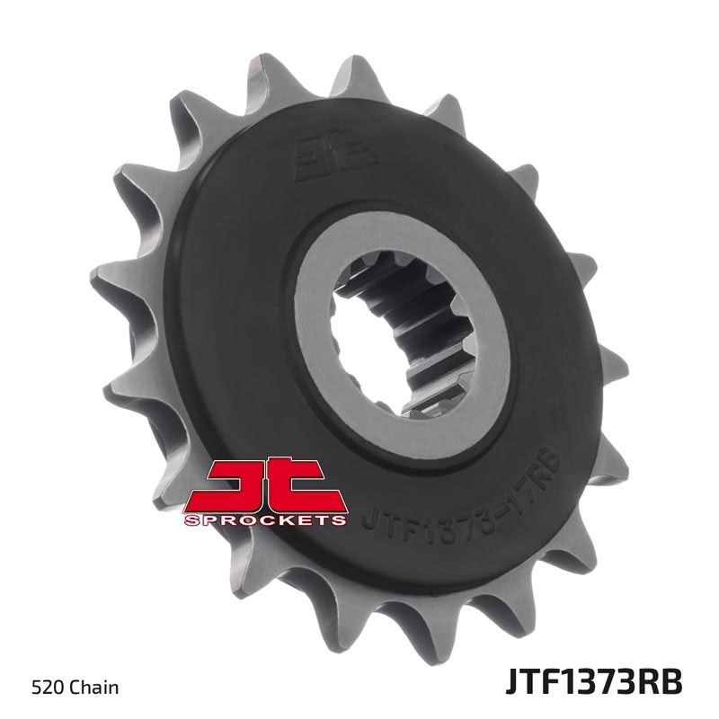 Ritzel JT 17T, 520 rubber cushioned