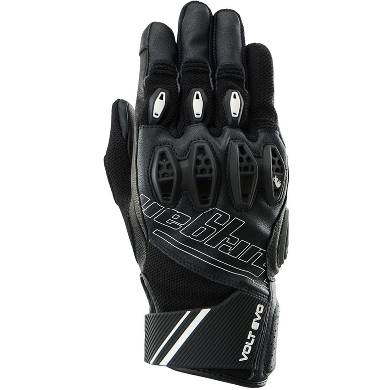 Furygan Volt EVO Motorradhandschuhe schwarz-weiß