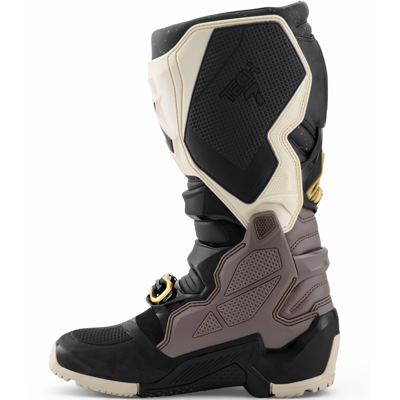 Alpinestars TECH 7 Enduro Drystar Motorradstiefel Schwarz-Dunkelgrau-Gold
