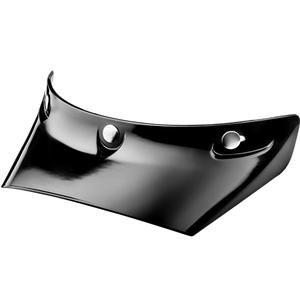 Visier für Motorradhelme NOX Premium Seventy II glänzend schwarz