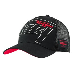 Furygan Trucker Rage Kappe schwarz-weiß-rot