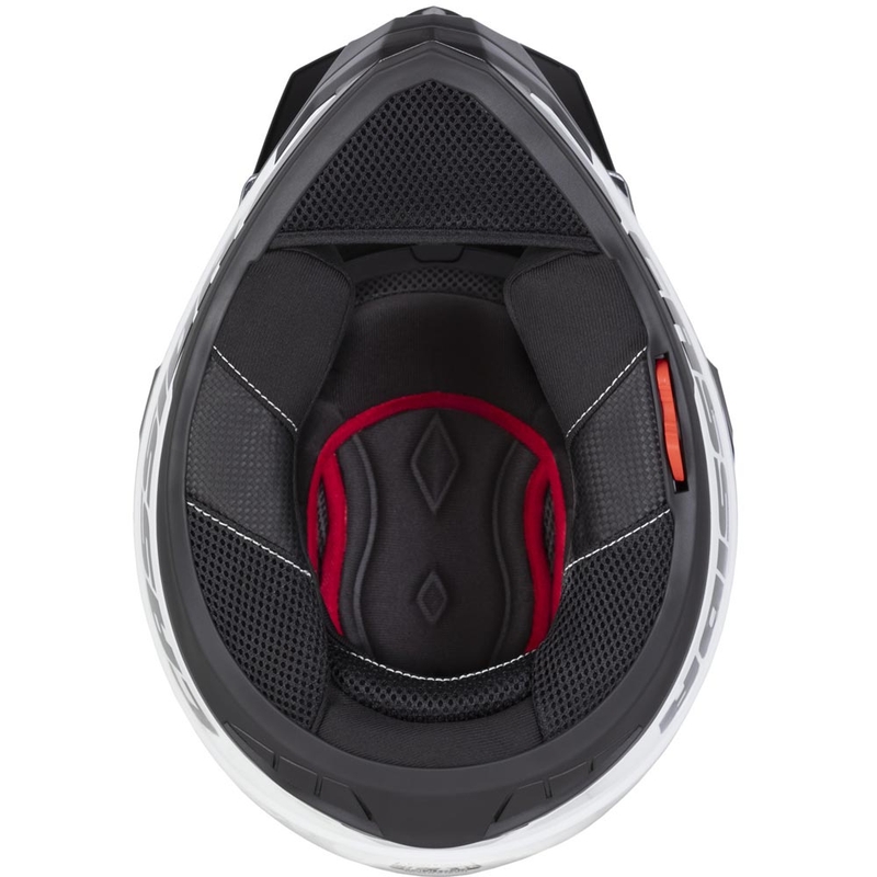 Enduro-Motorradhelm Cassida Tour 2.0 Crew, matt schwarz-blau