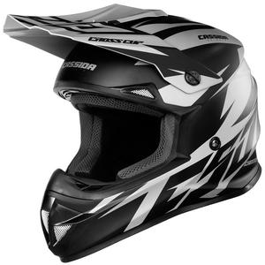 Cassida Cross Cup Two Motocross Helm schwarz-grau