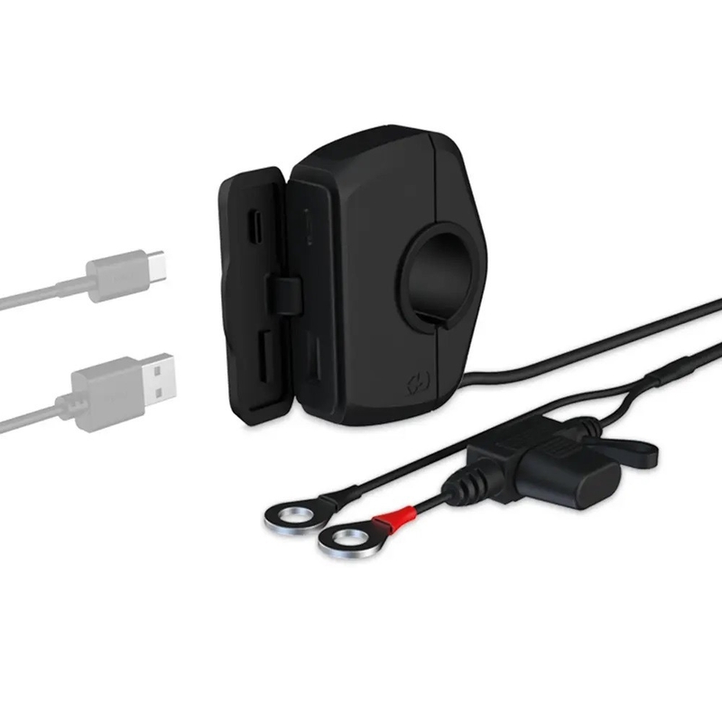 Oxford Slim-Anschluss USB-C und USB-A, schwarz