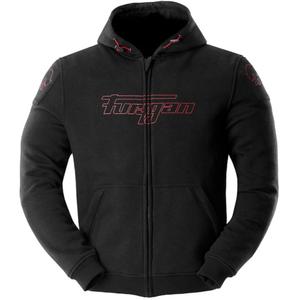 Furygan Livio X Kevlar® Motorradjacke schwarz-rot