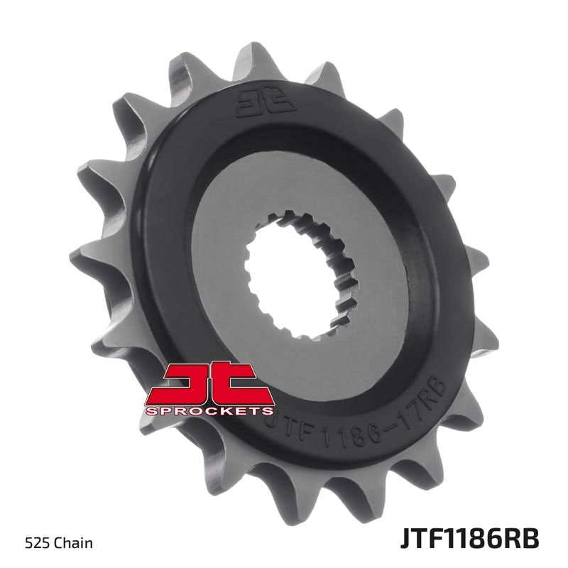 Ritzel JT 16T, 525 rubber cushioned