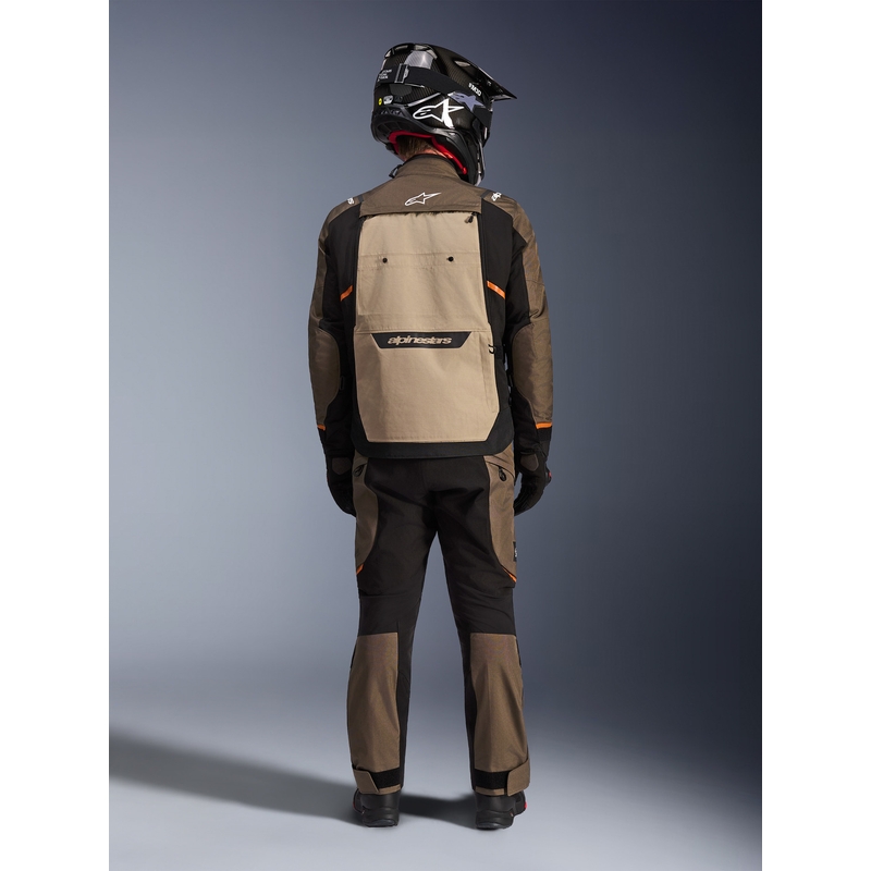 Alpinestars Cusco Drystar Motorradjacke braun-schwarz
