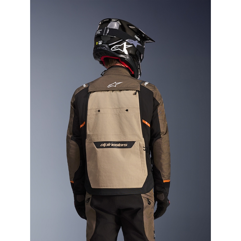 Alpinestars Cusco Drystar Motorradjacke braun-schwarz