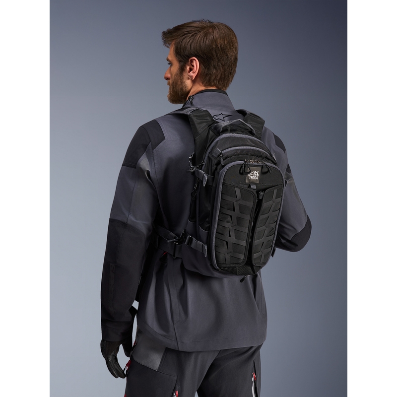 Alpinestars AT-15 Motorradrucksack schwarz-grau 15 l