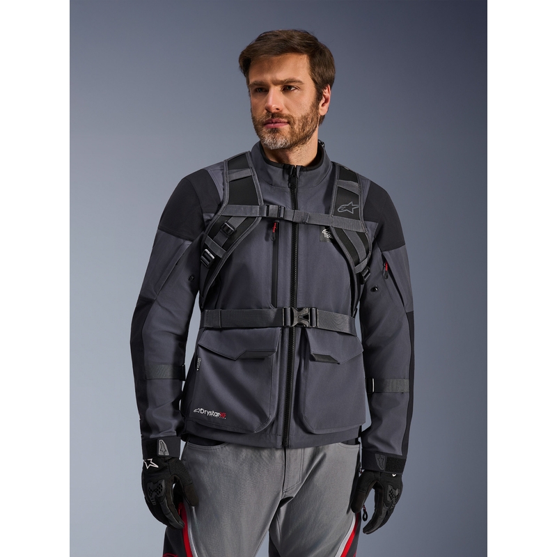 Alpinestars AT-15 Motorradrucksack schwarz-grau 15 l