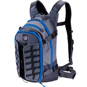 Alpinestars AT-15 Motorradrucksack, dunkelgrau-grau-blau, 15 l