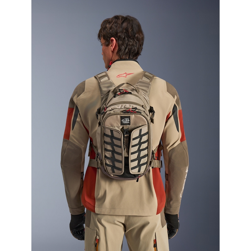 Alpinestars AT-15 Motorradrucksack, sandorange, 15 l