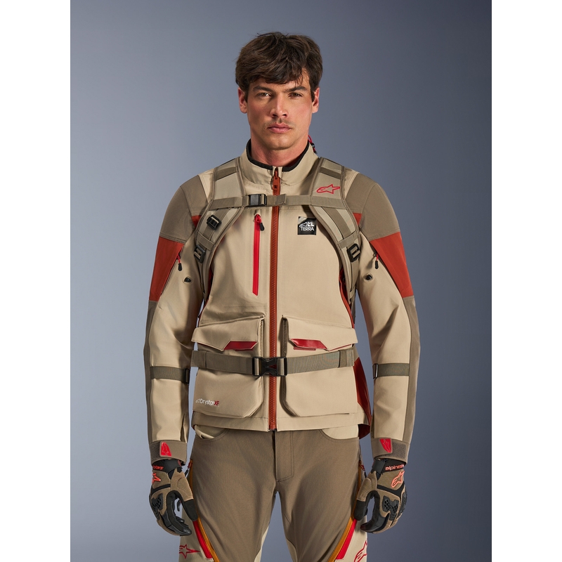 Alpinestars AT-15 Motorradrucksack, sandorange, 15 l