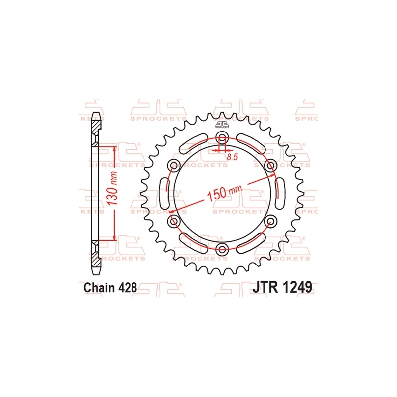 Ketten Rad JT 51T, 428