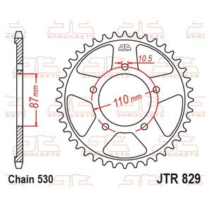Ketten Rad JT JTR 829-45 45T, 530