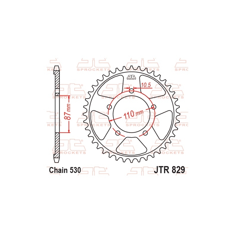 Ketten Rad JT 48T, 530
