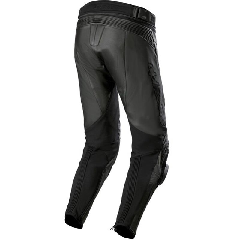 Alpinestars Missile 3 Airflow Motorradhose aus Leder, schwarz