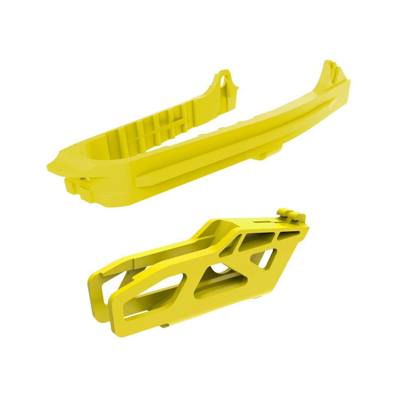 Kit chain guide & chain slider POLISPORT gelb