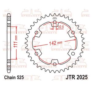 Ketten Rad JT JTR 2025-38 38T, 520