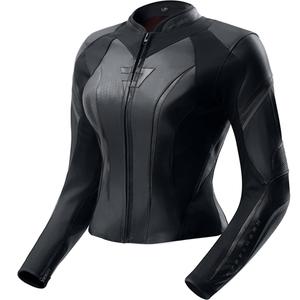 Rebelhorn Diva ST Leder-Motorradjacke für Damen, schwarz