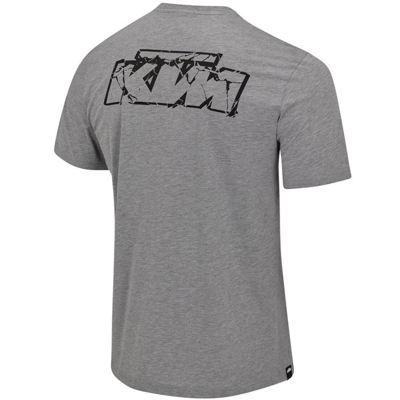 KTM Logo T-Shirt hellgrau meliert