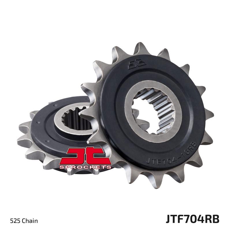 Ritzel JT 16T, 525 rubber cushioned