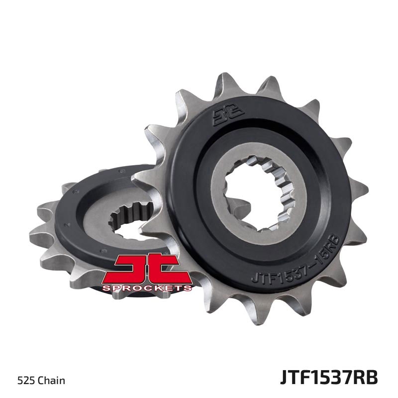 Ritzel JT 17T, 525 rubber cushioned