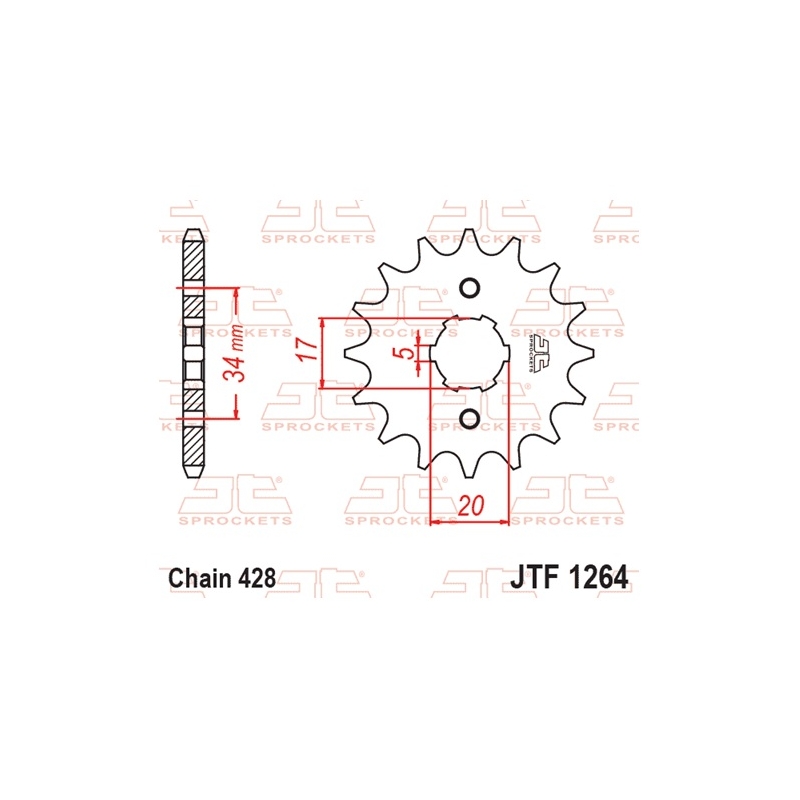 Ritzel JT 17T, 428