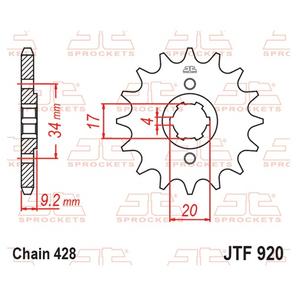 Ritzel JT JTF 920-15 15T, 428
