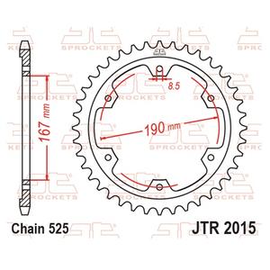 Ketten Rad JT JTR 2015-50 50T, 525
