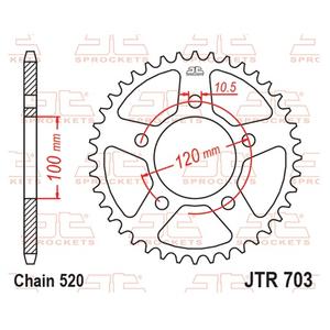 Ketten Rad JT JTR 703-43 43T, 520