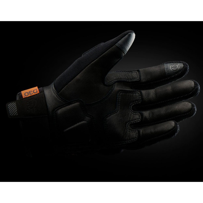 Furygan Jet D3O Evo Motorradhandschuhe schwarz-grün