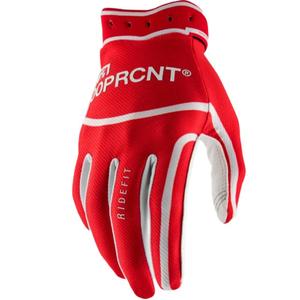 Motocross-Handschuhe 100% Ridefit rot