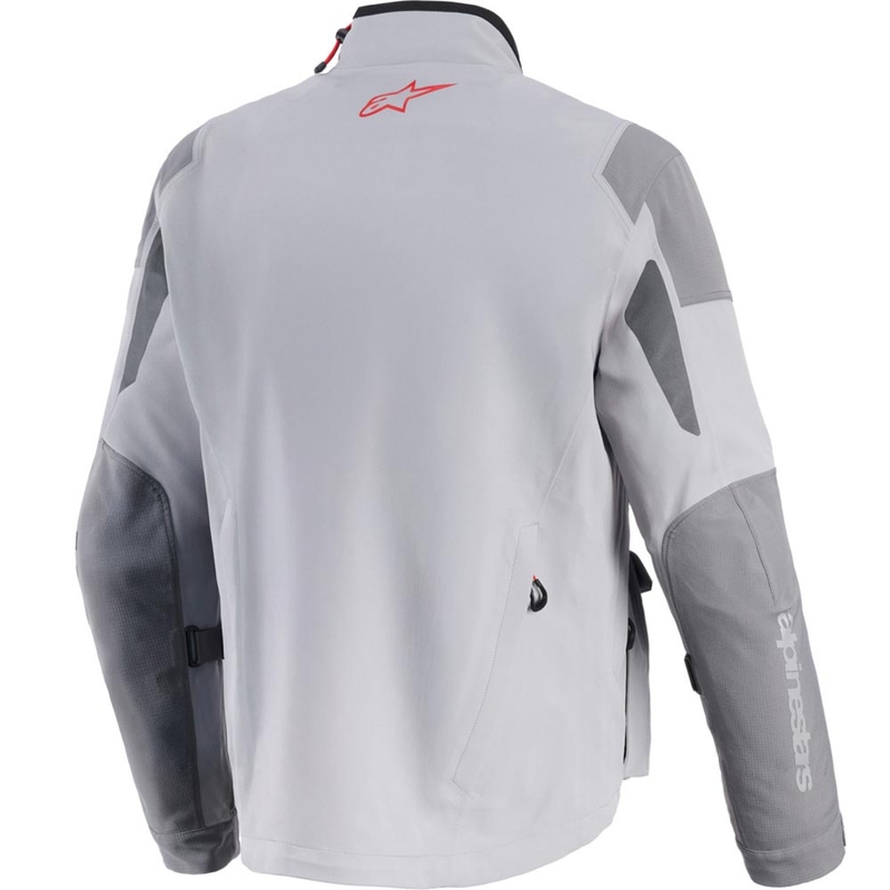Alpinestars Maxdura Drystar XF Motorradjacke, hellgrau-dunkelgrau