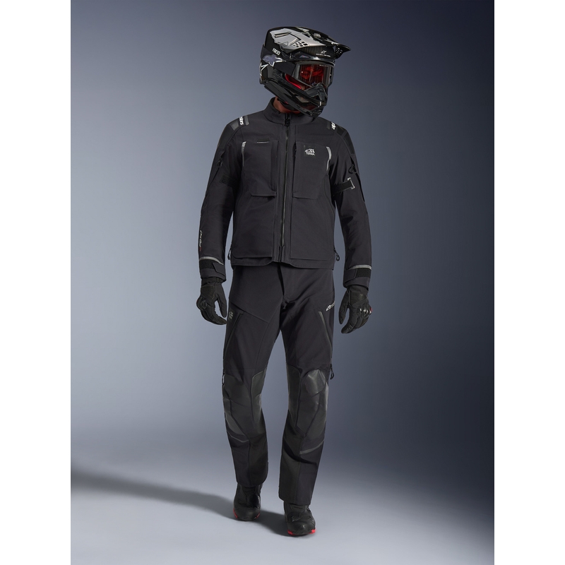 Alpinestars Andes PRO Drystar XF Motorradjacke schwarz-dunkelgrau