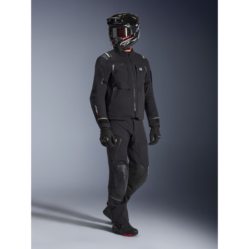 Alpinestars Andes PRO Drystar XF Motorradjacke schwarz-dunkelgrau