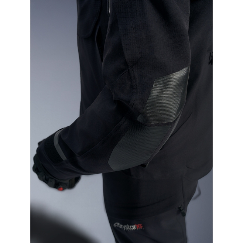 Alpinestars Andes PRO Drystar XF Motorradjacke schwarz-dunkelgrau