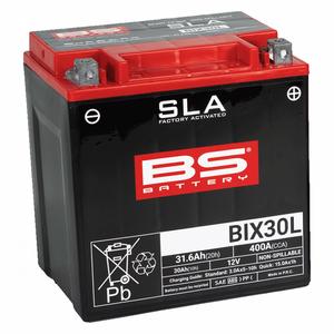 Werkaktivierte Motorradbatterie BS-BATTERY BIX30L (FA) (YIX30L (FA)) SLA