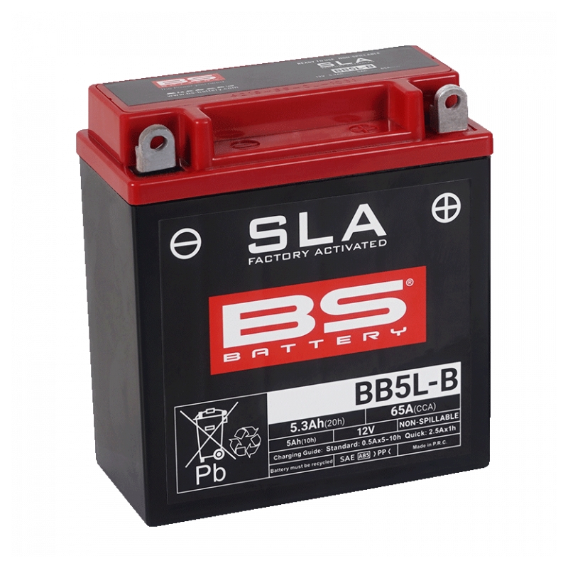 Werkaktivierte Motorradbatterie BS-BATTERY SLA