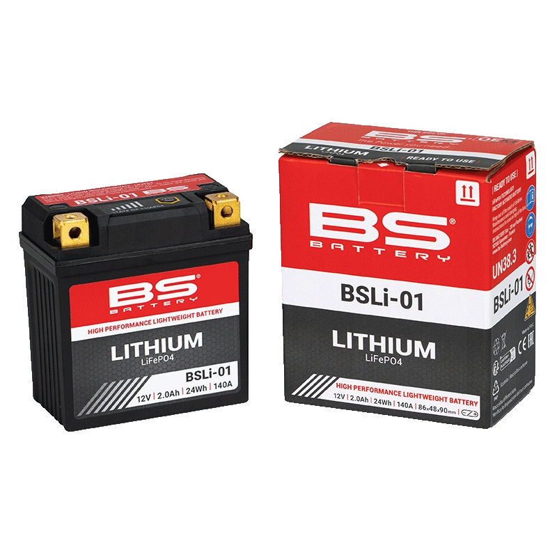 Lithium-Motorradbatterie BS-BATTERY