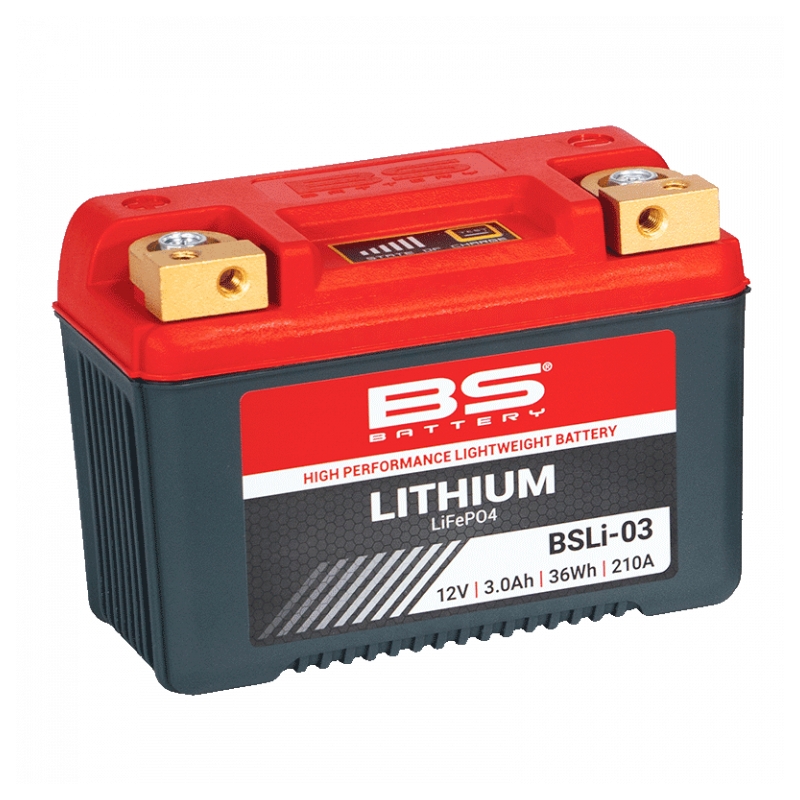 Lithium-Motorradbatterie BS-BATTERY