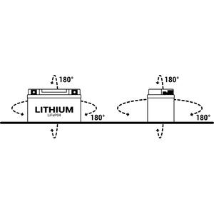 Lithium-Motorradbatterie BS-BATTERY BSLI-09