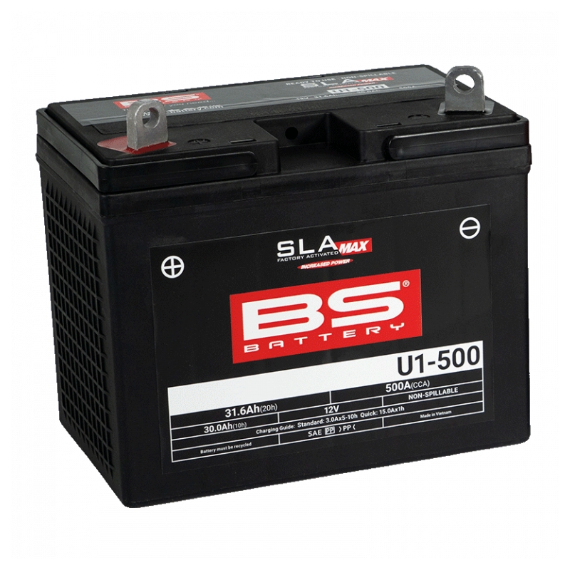 Werkaktivierte Motorradbatterie BS-BATTERY SLA MAX