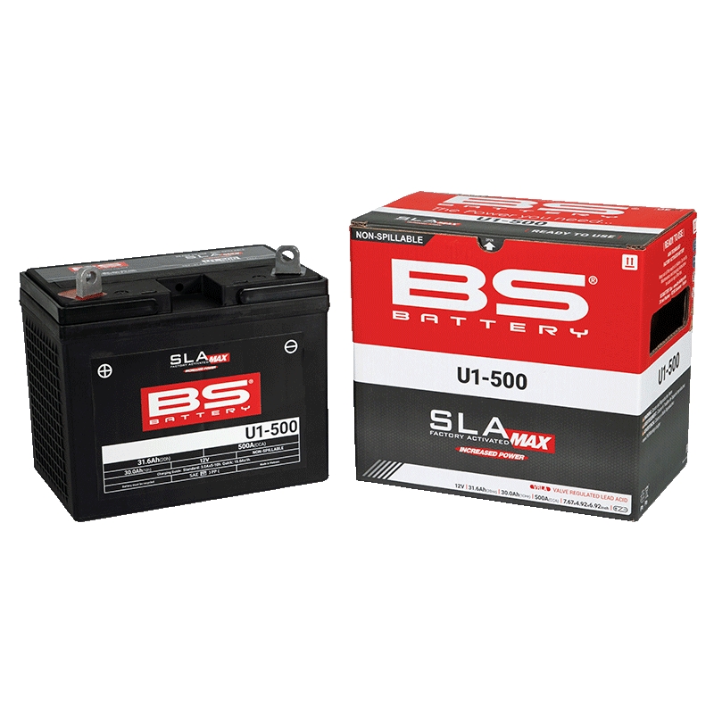 Werkaktivierte Motorradbatterie BS-BATTERY SLA MAX