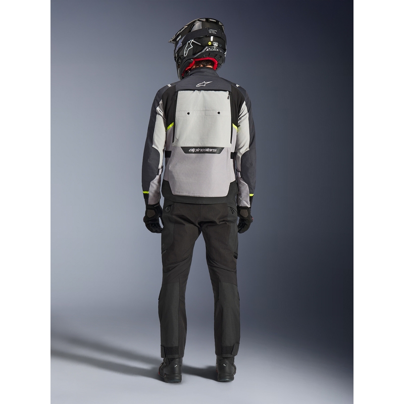 Alpinestars Cusco Drystar Motorradjacke hellgrau-hellblau-dunkelblau