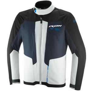 IXON Tyr Motorradjacke, dunkelblau-grau-blau