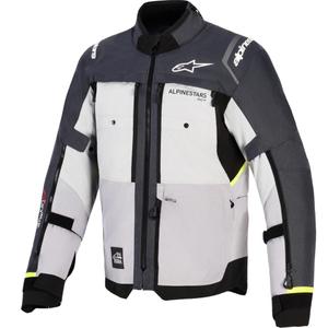 Alpinestars Cusco Drystar Motorradjacke hellgrau-hellblau-dunkelblau