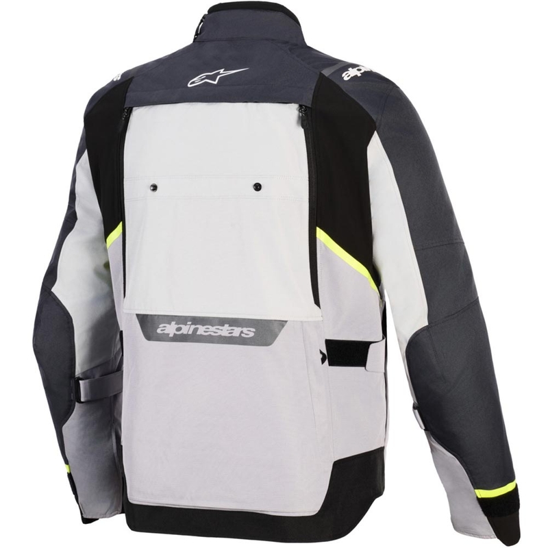 Alpinestars Cusco Drystar Motorradjacke hellgrau-hellblau-dunkelblau