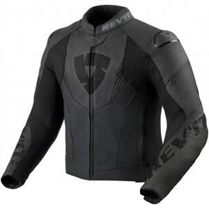 Revit Argon 3 Leder-Motorradjacke schwarz-anthrazit